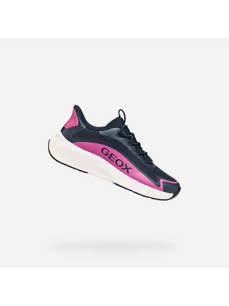 Geox Tmavě modré dívčí tenisky Geox Pro-ran Fast in