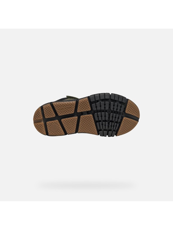 Geox Khaki chlapecká kotníková obuv Geox Flexyper
