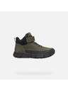 Geox Khaki chlapecká kotníková obuv Geox Flexyper