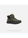 Geox Khaki chlapecká kotníková obuv Geox Flexyper