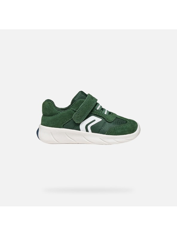 Geox Zelené chlapecké barefoot tenisky Geox Foot-run