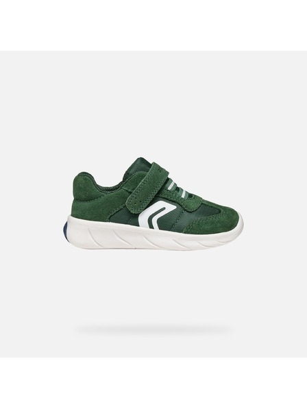 Geox Zelené chlapecké barefoot tenisky Geox Foot-run