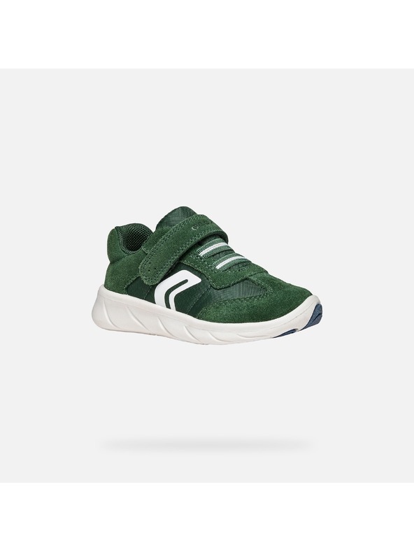 Geox Zelené chlapecké barefoot tenisky Geox Foot-run