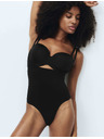 Marks & Spencer Tvarující bezešvé body Own Bra Body Marks & Spencer černá