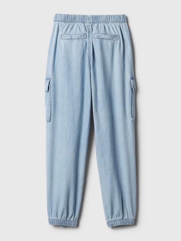 GAP Dětské balónové cargo kalhoty Pull-On GAP