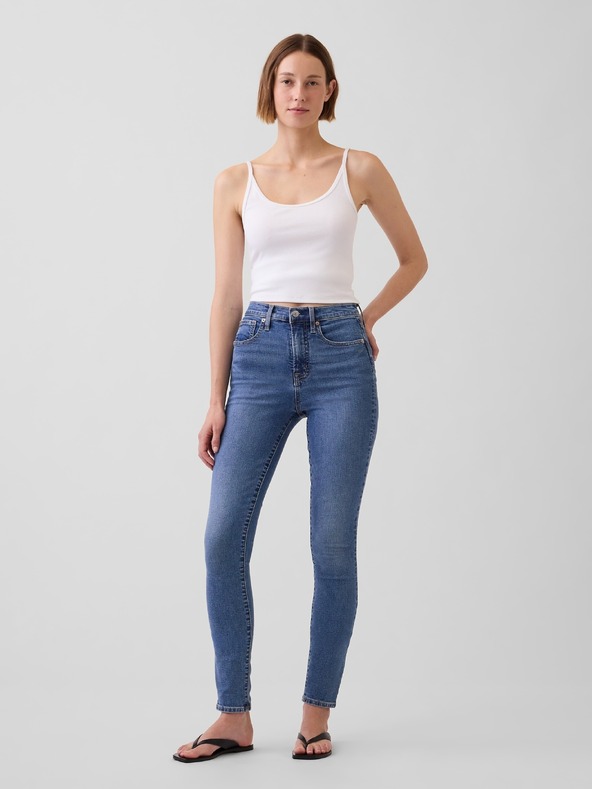 GAP Džíny skinny High Rise True GAP