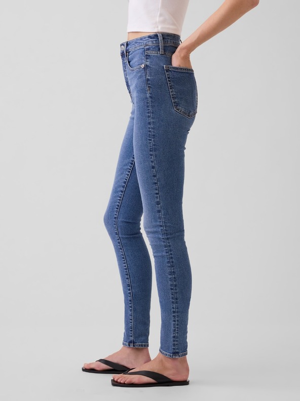 GAP Džíny skinny High Rise True GAP