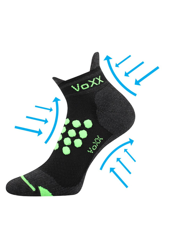 VoXX Ponožky VoXX kompresní černé