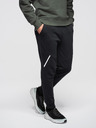 Ombre Clothing Pánské tepláky joggers - černé V2 OM-PASK-0280 Ombre Clothing