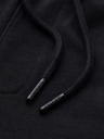 Ombre Clothing Pánské tepláky joggers - černé V2 OM-PASK-0280 Ombre Clothing