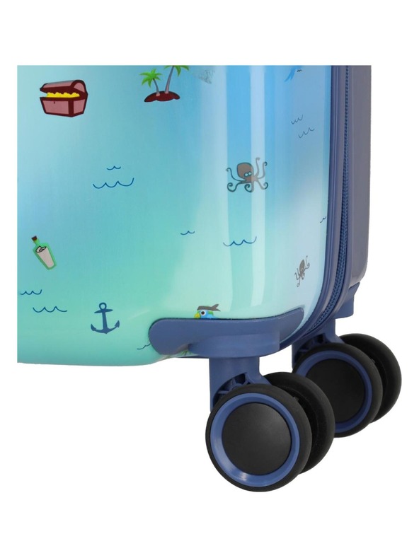 Travelite Dětský kufr Travelite Minimover 4w S Pirate
