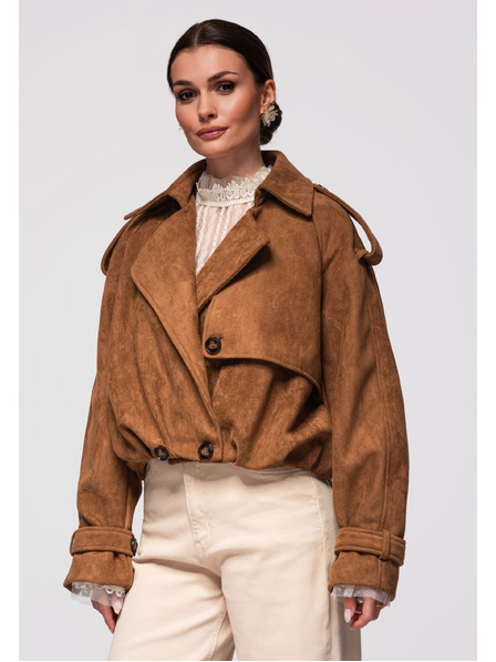 Edoti Dámské bundy LARICA OW-JANP-0108 - velbloudí Larica
