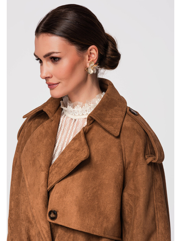 Edoti Dámské bundy LARICA OW-JANP-0108 - velbloudí Larica