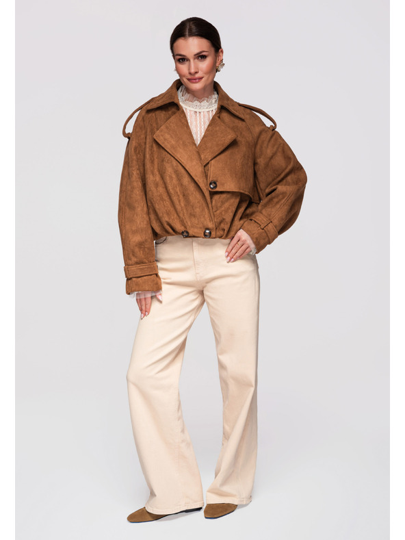 Edoti Dámské bundy LARICA OW-JANP-0108 - velbloudí Larica