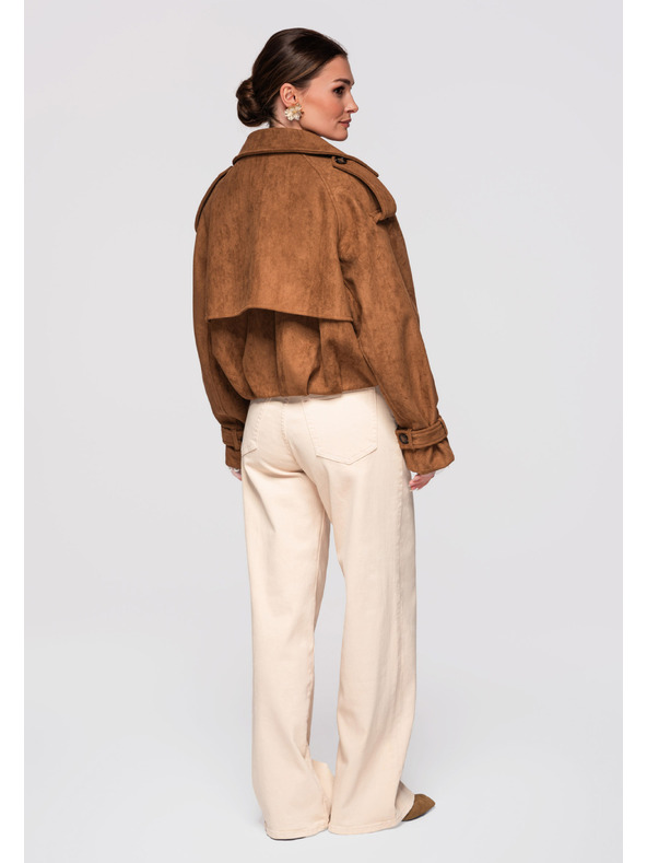 Edoti Dámské bundy LARICA OW-JANP-0108 - velbloudí Larica