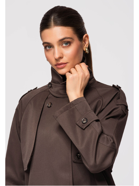 Edoti Dámská bunda LARICA OW-JANP-0120 - kávová Larica