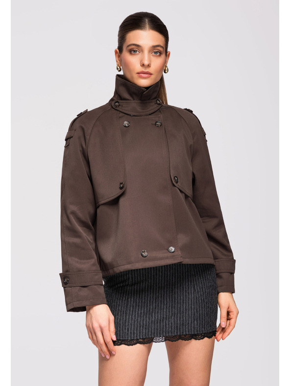 Edoti Dámská bunda LARICA OW-JANP-0120 - kávová Larica