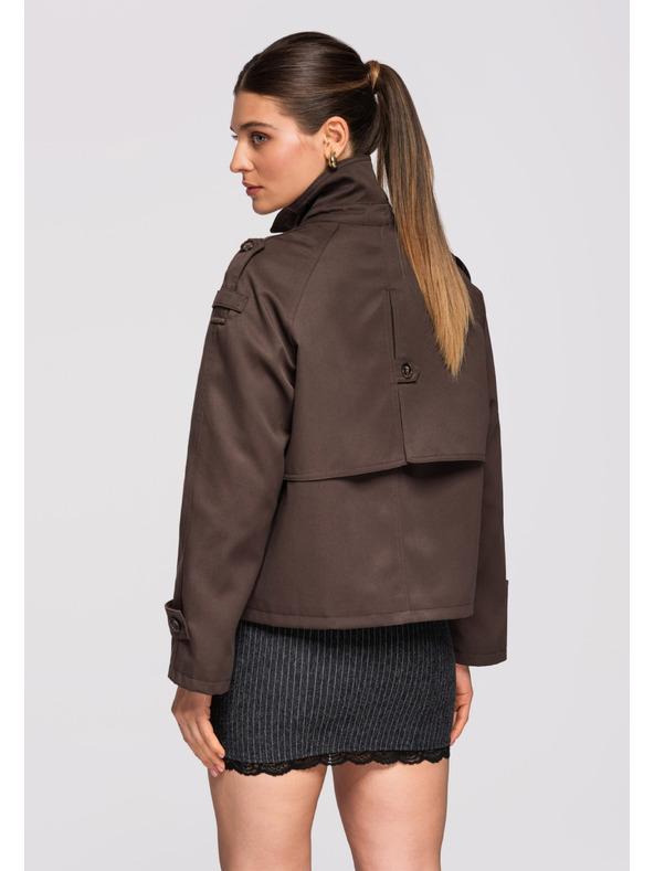 Edoti Dámská bunda LARICA OW-JANP-0120 - kávová Larica