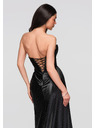Edoti Večerní šaty LA-OM-DLR258 - černé Larica