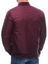 Edoti Pánská přechodná bunda bomber 532C - bordó OTHER