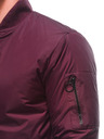 Edoti Pánská přechodná bunda bomber 532C - bordó OTHER