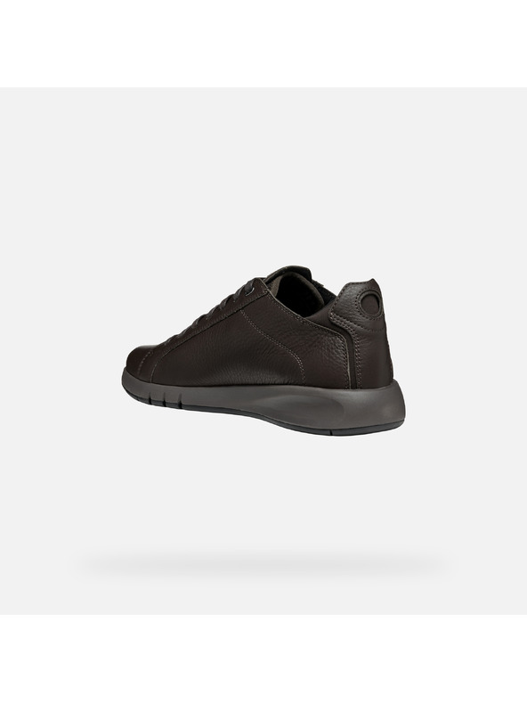 Geox Hnědé pánské tenisky Geox Aerantis