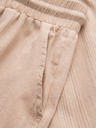 Ombre Clothing Pánské strukturované bavlněné šortky – světle hnědé V1 OM-SRCS-0209 Ombre Clothing