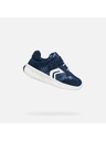 Geox Tmavě modré chlapecké barefoot tenisky Geox Foot-run