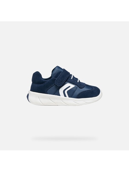 Geox Tmavě modré chlapecké barefoot tenisky Geox Foot-run