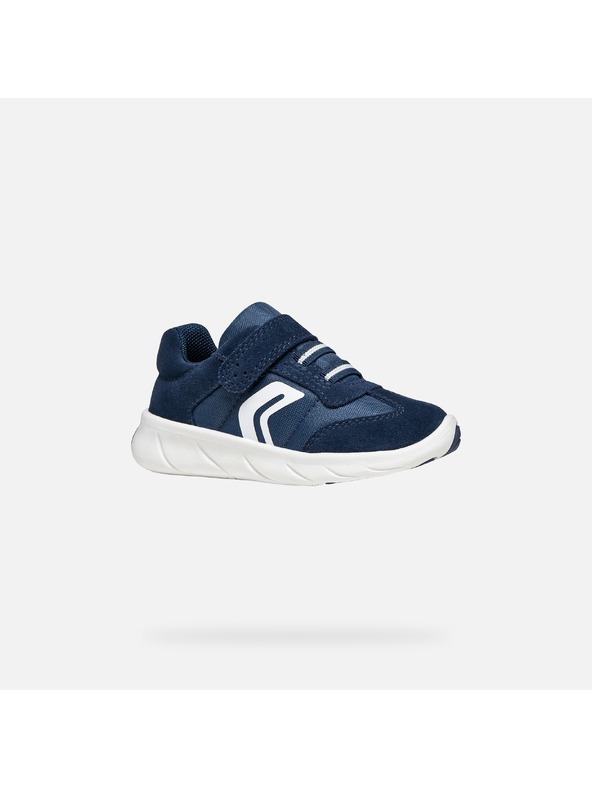 Geox Tmavě modré chlapecké barefoot tenisky Geox Foot-run