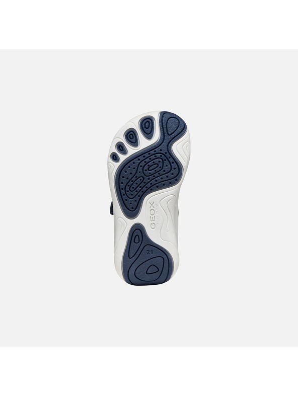 Geox Tmavě modré chlapecké barefoot tenisky Geox Foot-run