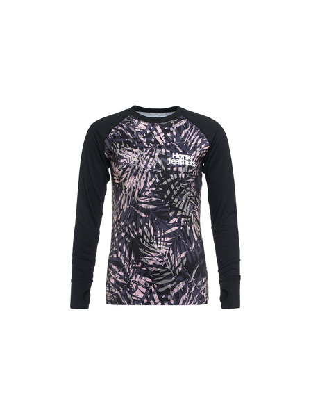 Horsefeathers Termo triko Mirra - black leaves