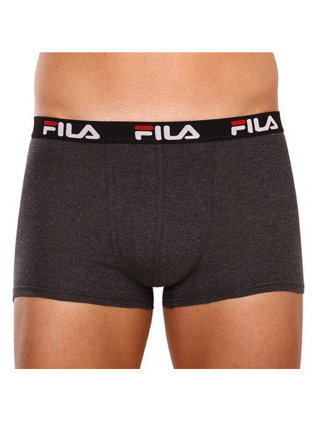 FILA Sada dvou - pánské boxerky Fila šedé (FU5141/2-248)