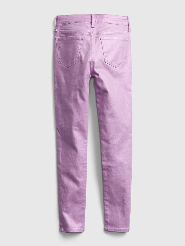 GAP Dětské džíny High Rise Foil Jeggings Stretch GAP