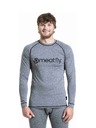 Meatfly Meatfly pánské termo tričko Avery Charcoal Heather