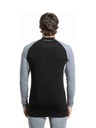 Meatfly Meatfly pánské merino tričko Carl Charcoal Heather