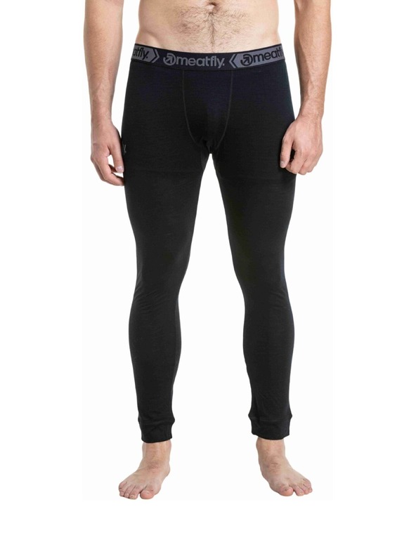Meatfly Meatfly pánské merino kalhoty Nicolas Black