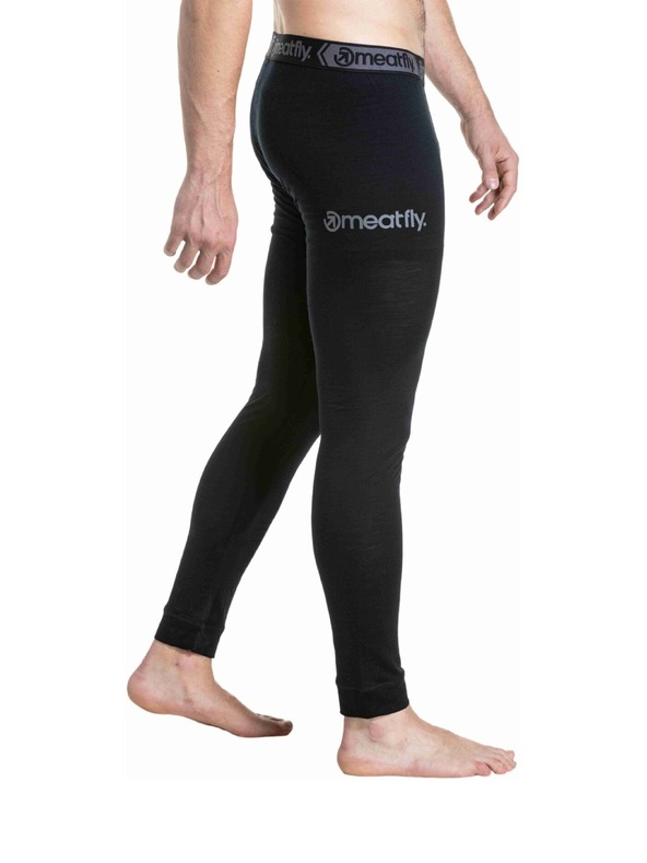 Meatfly Meatfly pánské merino kalhoty Nicolas Black
