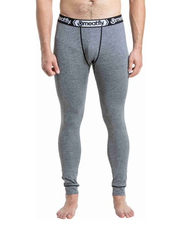 Meatfly Meatfly pánské termo kalhoty Sloan Charcoal Heather