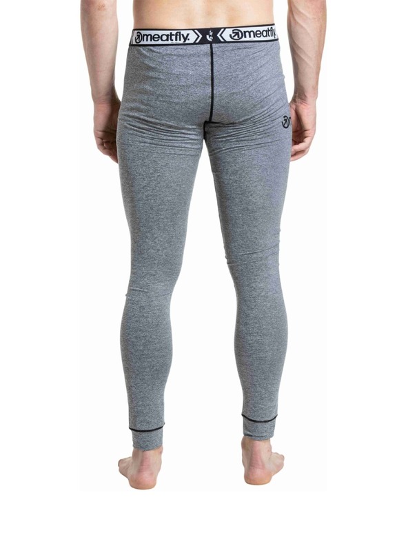 Meatfly Meatfly pánské termo kalhoty Sloan Charcoal Heather