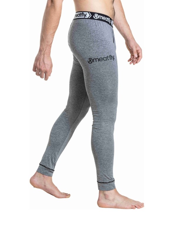 Meatfly Meatfly pánské termo kalhoty Sloan Charcoal Heather