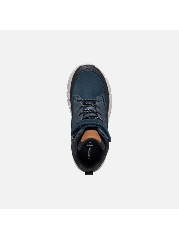 Geox Tmavě modrá chlapecká kotníková obuv Geox Flexyper