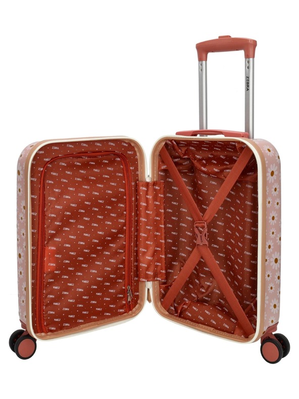 Zebra Trends Dětský kufr Zebra Trends Adventurer 21492 Light Pink