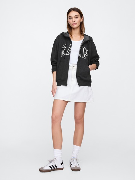 GAP Mikina na zip s logem GAP