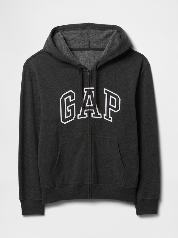 GAP Mikina na zip s logem GAP