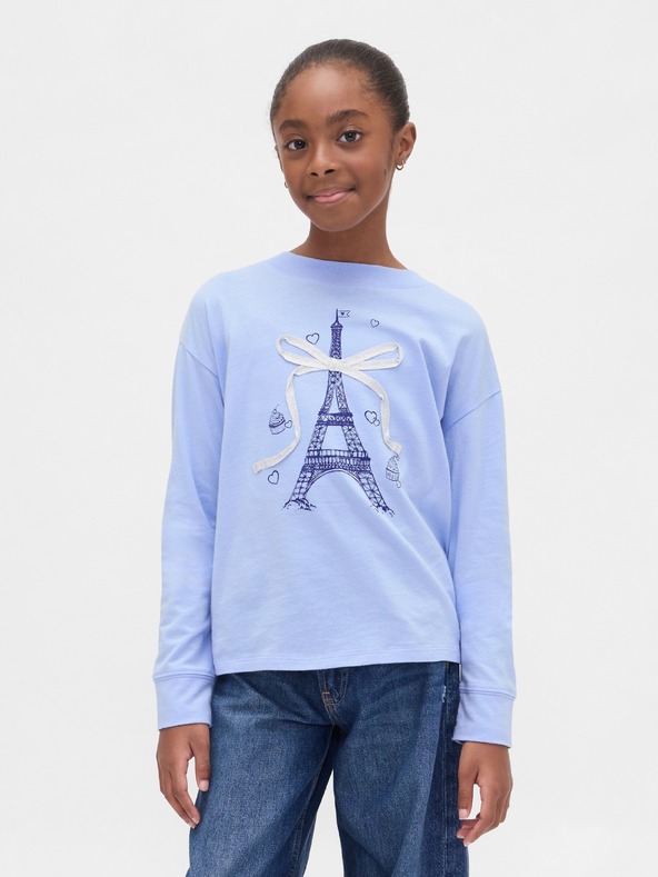 GAP Dětské oversize tričko s logem Gap & Disney GAP