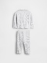 GAP Baby outfit set s vaflovým vzorem Brannan Bear GAP