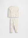 GAP Baby outfit set s vaflovým vzorem Softspun Brannan Bear GAP