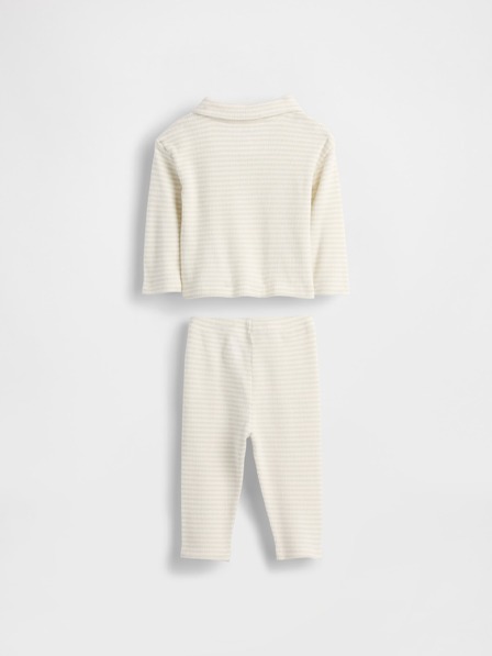 GAP Baby outfit set s vaflovým vzorem Softspun Brannan Bear GAP