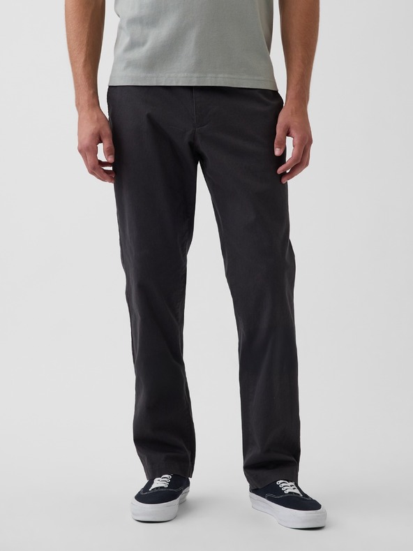 GAP Khaki kalhoty Straight GAP